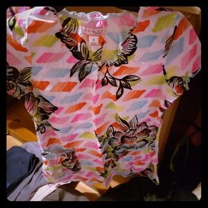 Koi scrub top